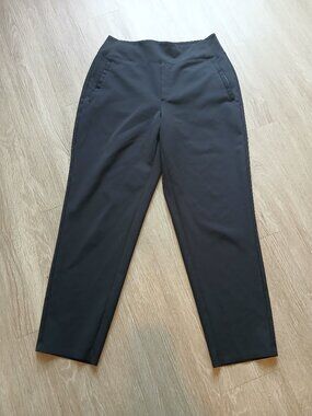 GREAT BLACK SIZE 8 ATHLETA STRAIGHT LEG TROUSERS!